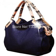 BG 2015 Fashion Tote Alligator Pattern Women’s Handbags Lady one-shoulder Messenger bags PU Leather Sexy Girl’s crossbody bags