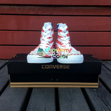 American Football Canvas Shoes All Star Sneaker Men Womens Custom Made Hand Painted Canvas Shoes Creative