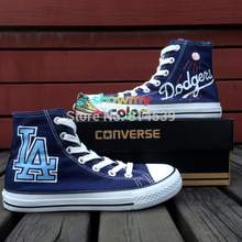 Blue Original Converse Shoes Custom Hand Painted High Top Canvas Shoes Gifts Gifts for Men Women