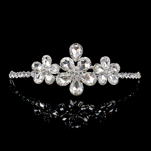 Silver crowns   india online  Silver for Promotional Promotion Diadem Shopping flower Online Diadem