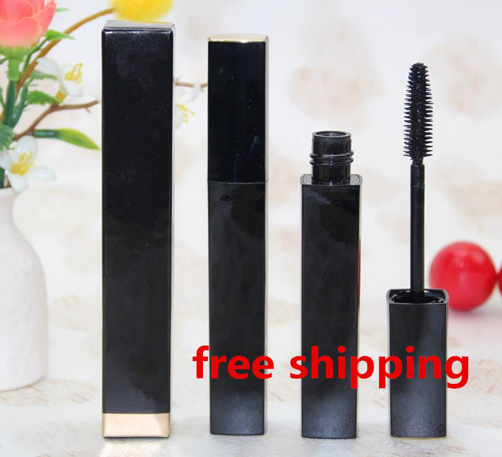 New 1 pc Drop shipping makeup brand waterproof mascara longueur ET courbe length and Curling mascara