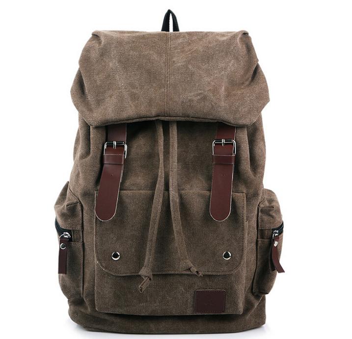 Купить новые винтажные Мужские Рюкзаки mochila холст рюкзак большой ...