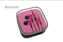 Latest 3 5 mm in ear headphones earphone headset for MP3 MP4 phone computer free shipping