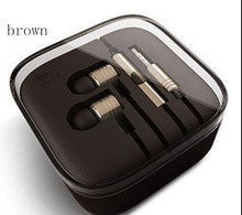 Latest 3 5 mm in ear headphones earphone headset for MP3 MP4 phone computer free shipping
