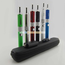 2 pieces lot electronic cigarette evod mt3s zipper kits e cigarette with Pyrex glass dual coils