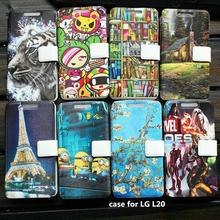 PU leather case for LG L20 case cover