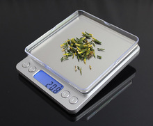 High quality 500g 0 01g Mini Digital Platform Jewelry Scale Weighing Balance with Two Trays electronic