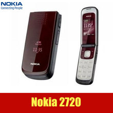 Unlocked Original Nokia 2720 cell phones one year warranty Free shipping
