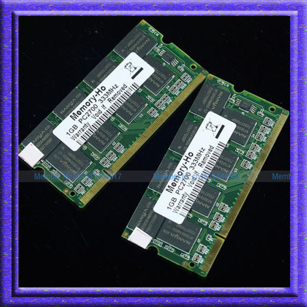  2  2 x 1  PC2700 DDR333 333  200PIN 1  333   - Speicher SO-DIMM RAM
