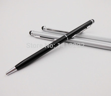 Wholesale stylus capacitive 100pcs lot stylus touch pens 13g pc smartphones screen touch pen free logo