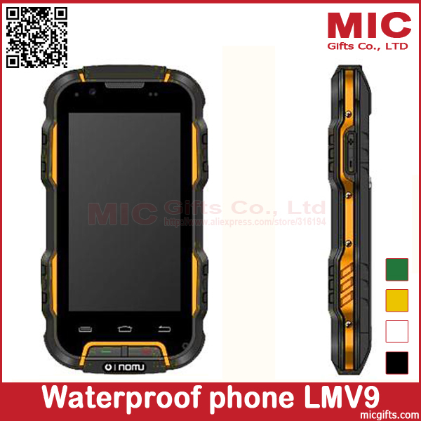 Original LMV9 Quad Core phone Rugged Phone With Waterproof Dual Camera Large Capacity Battery P424