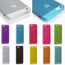 Hot Sale Scrub Translucent Phone Case  For iPhone 5 5S Cheap Accessory Cover For Apple iPhone5S FREE SHIPPING