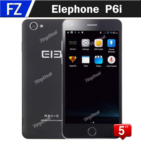 In Stock Original Elephone P6i MTK6582 Quad Core Android 4 4 Mobile Cell Phone 5 0