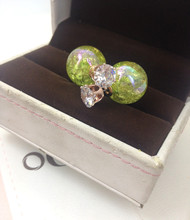 Newest Multicolor Earrings Statement Fashion Broken Beautiful Pearl Earrings Zircon Double Stud Earrings Women Party Jewelry
