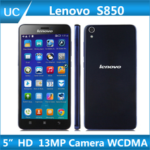 Original Lenovo S850 MTK6582 Android 4.4 Quad Core Mobile Phone 1.3GHz 5.0″ IPS 720P Screen 5.0MP 13.0MP 1GB RAM 16G ROM WCDMA