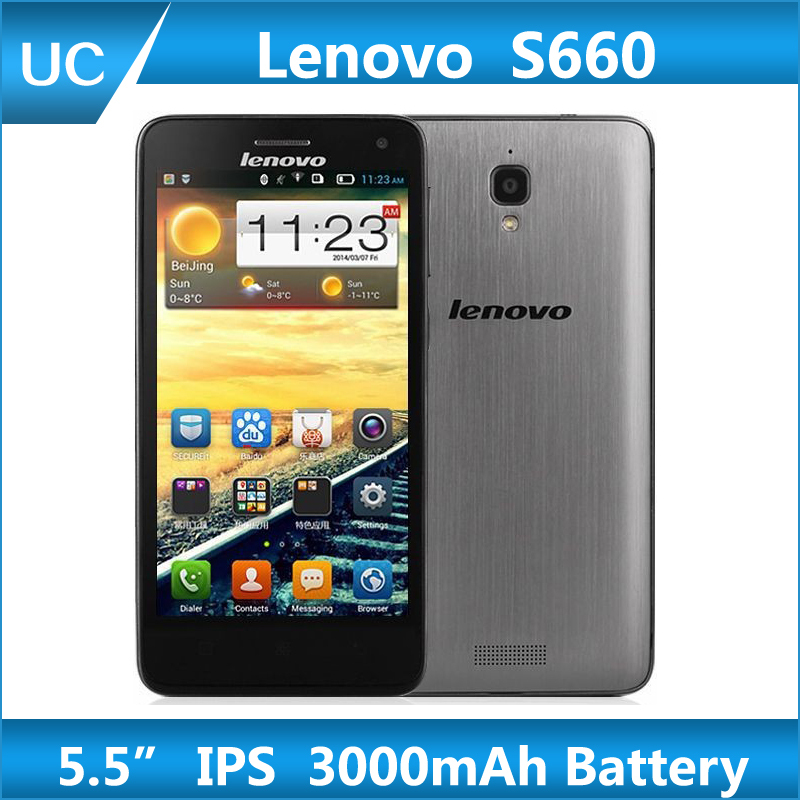Original Lenovo S660 MT6582 Quad Core Mobie Phone 4 7 inch IPS Screen 1GB RAM 8GB