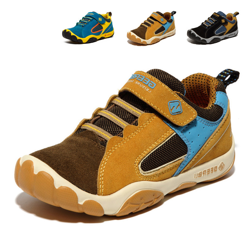 2015 autumn children shoes girls boys brand shoes models of child grade matte leather sneakers sport