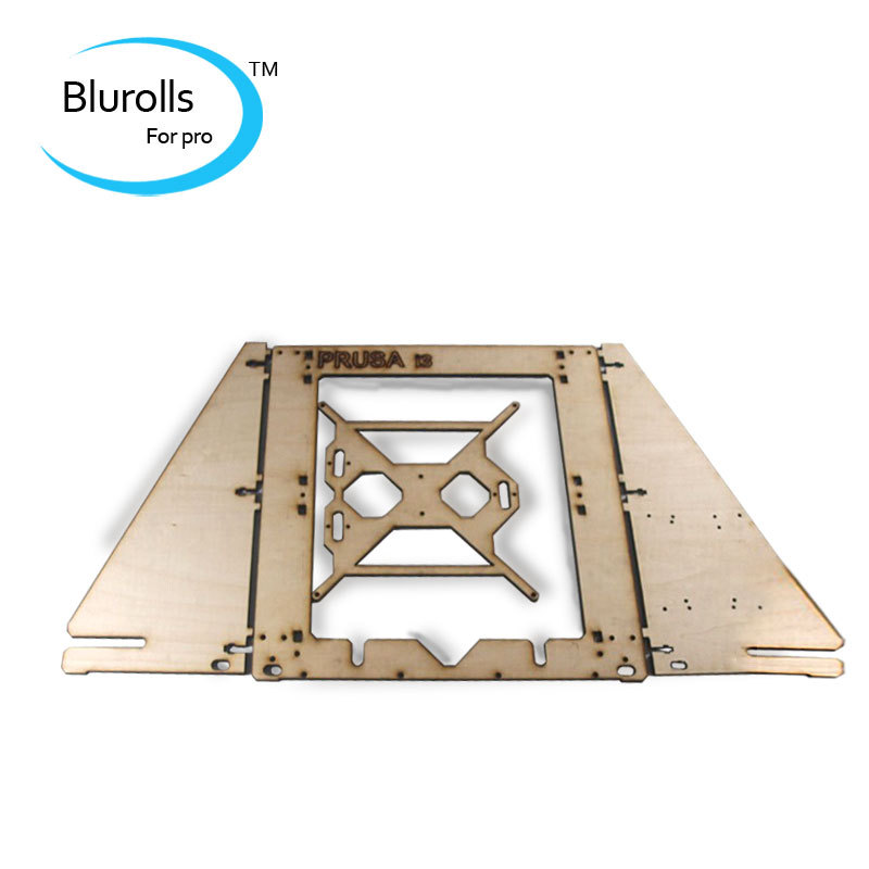 3d printer parts reprap mendel prusa I3 laser cut frame wooden in 6mm plywood free shipping