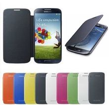 Hot Luxury Slim Hard Flip Leather Cover Case For Samsung Galaxy S4 Mini Cases for Galaxy