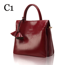 The new 2014 leather handbag single shoulder bags tide restoring ancient ways his female bag ladies