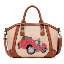 2014 new winter fashion trend in Europe and America big cute shoulder bag printing