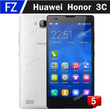 Original Huawei Honor 3C 5″ 5 Inch IPS HD LTPS KIRIN910 Quad Core Emotion UI 2.3 Unlocked 4G Phone 8MP CAM 2GB RAM 16GB ROM LTE
