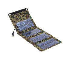5V 7W Portable Folding Solar Panel Source Power Mobile USB Charger Solar Charger for Cell phones