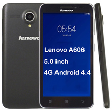 Original Lenovo A606 5 0 inch 4G Android 4 4 Smart Phone MT6582M 6290 Dual Core