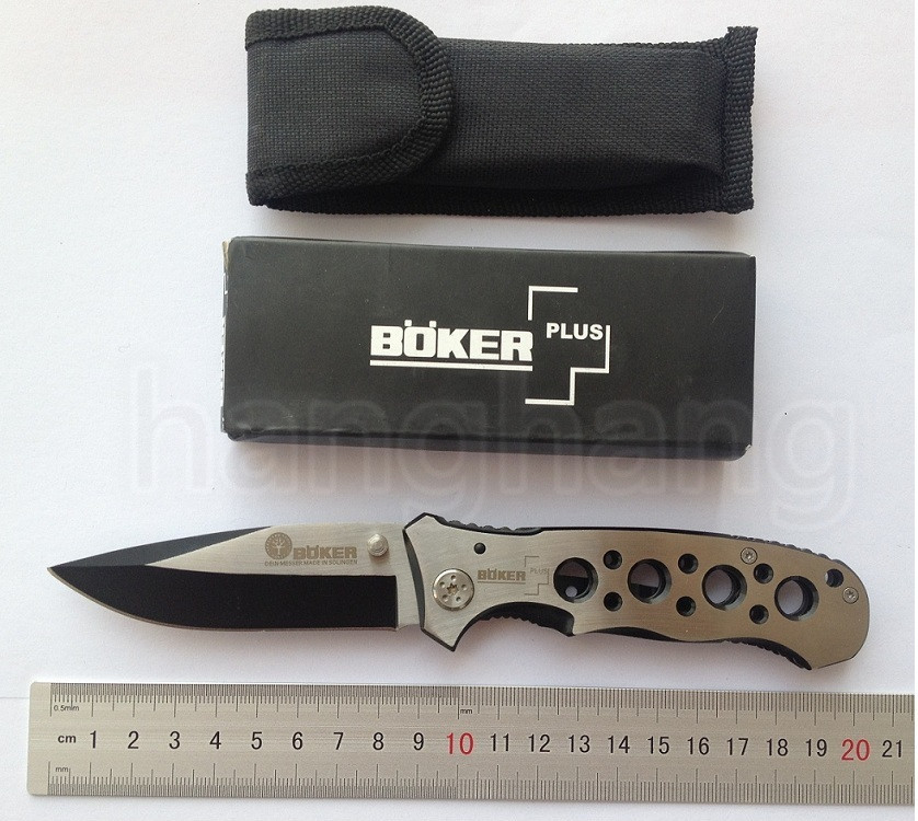 FREE SHIPPING In Stock 083BS Folding Knife Hunting Knife 57HRC Outdoor 3 2mm Blade Thickness Pocket