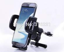 Universal 360 Degree Flexible Holder Car Air Vent Mount Cradle Bracket Stand for iphone 6 Plus Samsung Cell Phone GPS