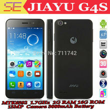 Original Jiayu G4 Advanced MTK6592 Octa Core 1.7GHz Jiayu G4S Phone 2G RAM 16G ROM  Android 4.2 4.7 Gorilla Screen,free shipping