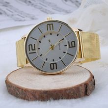 Fashion Full Steel Gold Watches Women Mesh Band Simple Casual Women s Quartz Watch Clock relogio