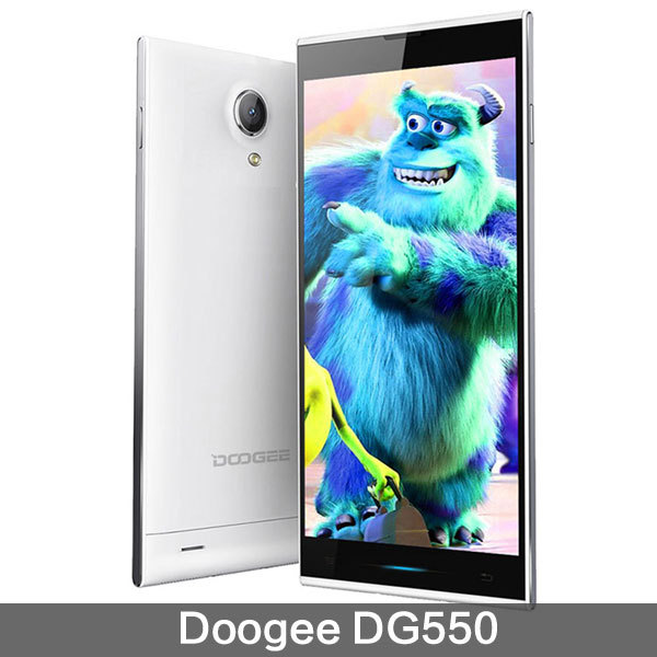 Hot selling Doogee DG550 MTk6592 Cell Phones Original Phone Mobile Smartphone Android 4 4 Black White