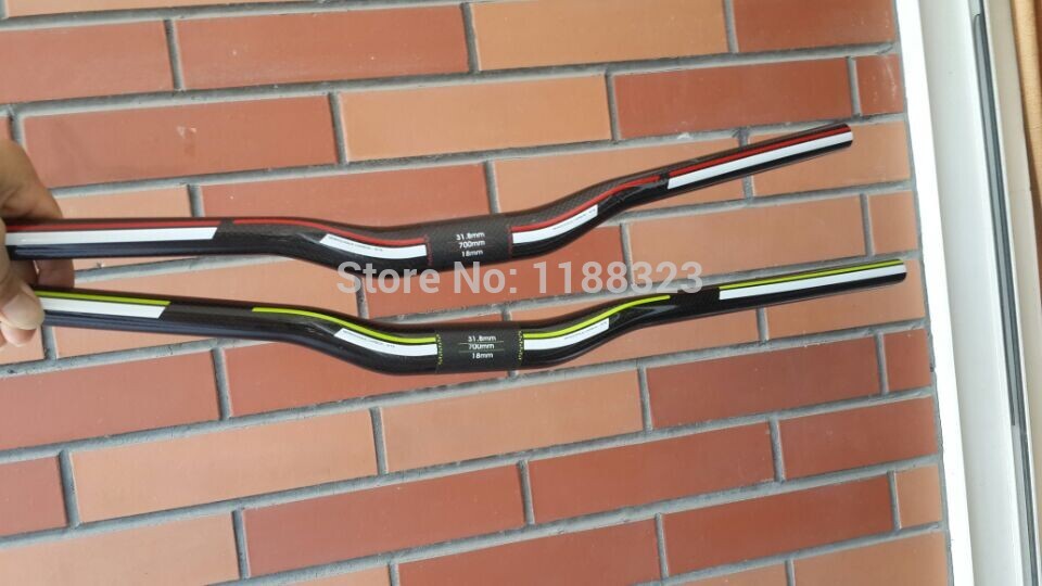full carbon fibre carbon handlebar riser bike handlebar bike bicycle bar for mtb bike 31 8