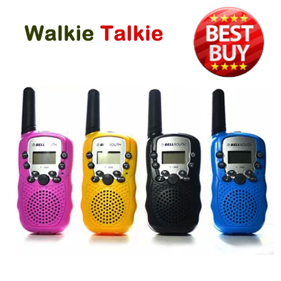 2PCS Mini Walkie Talkie UHF Interphone Transceiver for Kids Use Two Way Portable Radio Handled Intercom