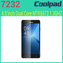 Original Coolpad 7232 Smartphone 4.5 inch MTK6572 Dual Core GPS Bluetooth WIFI GSM/WCDMA Andriod Mobile Phones