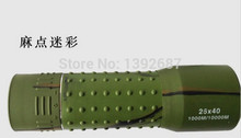 Alta potencia Camo 26 X 40 deportes exterior óptico del telescopio Monocular para la caza que acampa