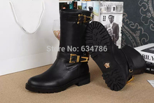 high end ankle boot motorcycle brand pointy boots women designer high boots genuine leather boot wedge
