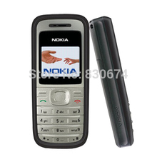 Original cellular Nokia 1208 GSM Unlocked phone Cheap Bar Mobile Free Shipping