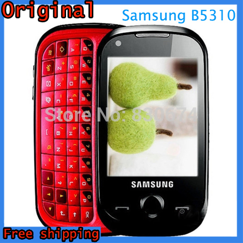 High quality Refurbished Original Samsung B5310 Black Mobile Phone