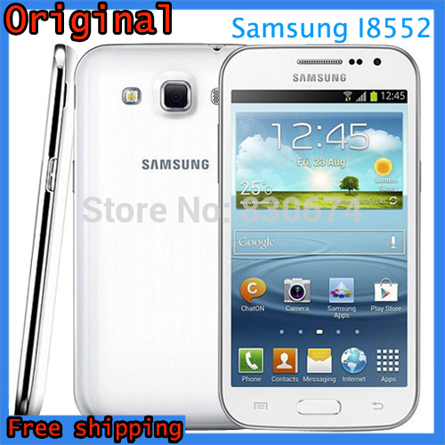 Original Phone Samsung Galaxy Win I8552 Android 4 1 ROM 4GB WiFi Quad Core Unlocked Cell