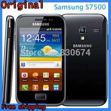 Original Samsung GALAXY Ace + Plus S7500 Unlocked 3.65″TFT GPS WIFI 3G 5MP Android 2.3 WIFI GPS Cell Phones Refurbished