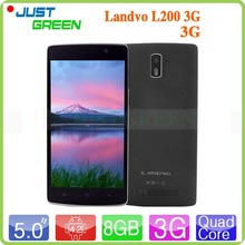 Landvo L200 3G Smartphone Android 4.2 OS 5.0 inch MTK6582 Quad Core 1GB RAM 8GB ROM 2.0MP+8.0MP Camera Dual SIM GPS Bluetooth