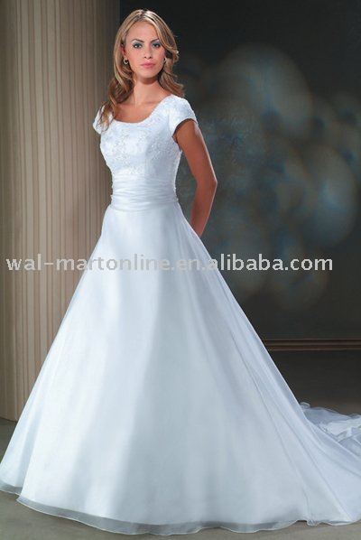 Order 3 pieces Offline Free shipping sleeve wedding gown with accessories
