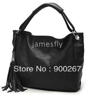  coffee color bags women fashionable genuine leather handbag shoulder tote black