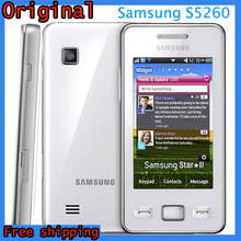 Refurbished Original Cellphone Samsung S5260 3.0MP Camera WiFi Bluetooth MP3&MP4 Free Shipping