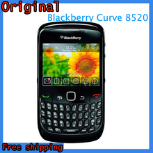 Blackberry Curve 8520 original Refurbished phone camera Bluetooth 128 MB RAM BlackBerry OS Free shipping