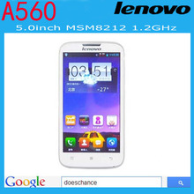 Original Lenovo A560 Android 4 3 Smart Phone MSM8212 Quad Core 5 0inch IPS Screen GSM