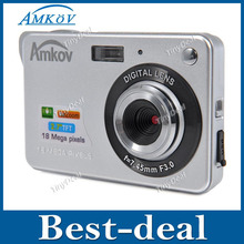 AMKOV 800-C3 2.7″ TFT LCD Screen 16.0MP 720P 4X Digital Zoom DC Digital Camera Professional with SD Card Slot  CMOS Image Sensor