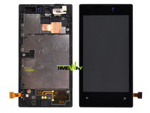 100 test For Nokia LUMIA 520 n520 LCD Display Touch Screen digitizer With Frame Spare Parts